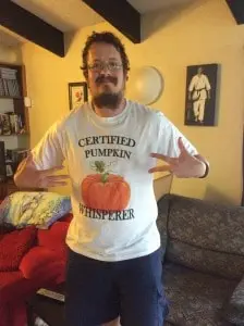 NZ Secret Santa Gift, Pumpkin T Shirt