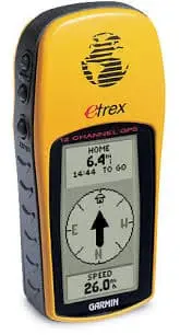 Yellow Garmin eTrex