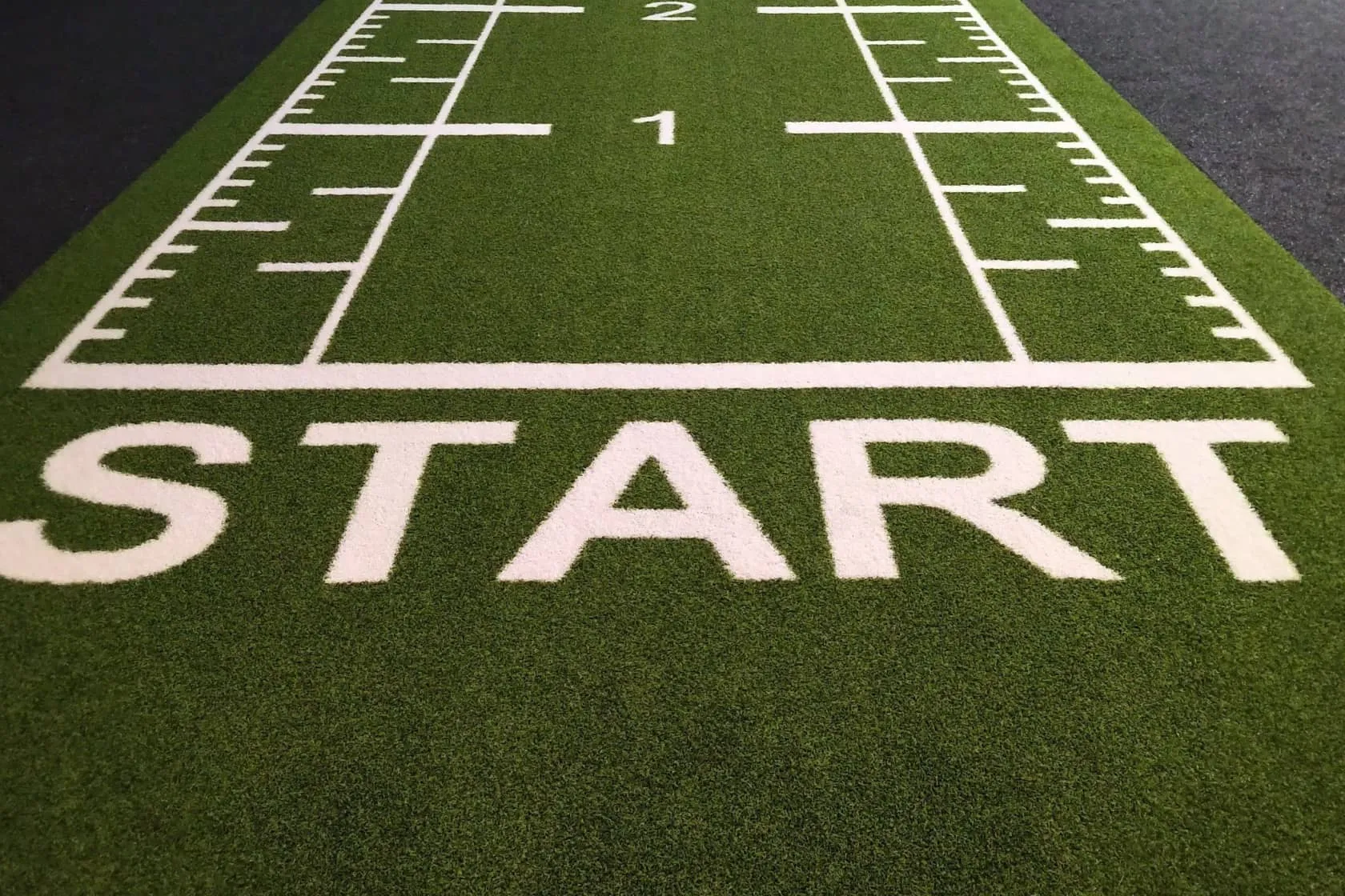 Start line. Just get started.